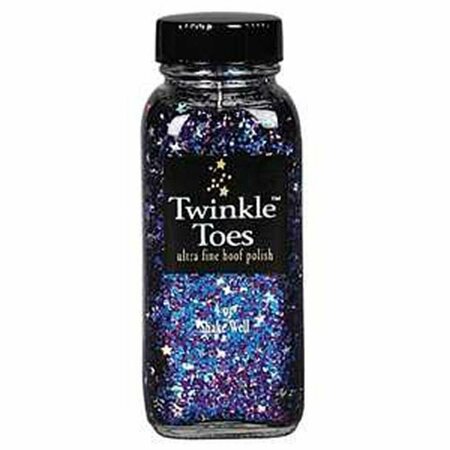 TWINKLE GLITTER PRODUCTS TP0530 4 oz Toes Hoof Polish, Rainbow Stars 1295-RS